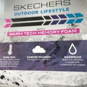 skechers outdoor lifestyle warm tech memory foam